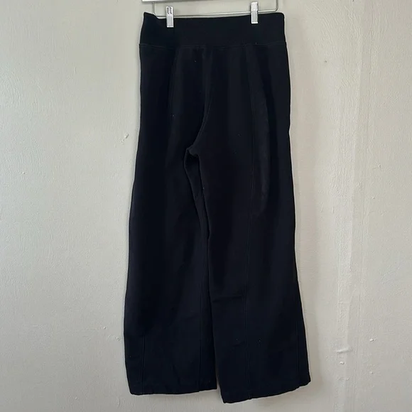 Athleta retro plush straight leg black sweatpants small - Picture 6 of 14